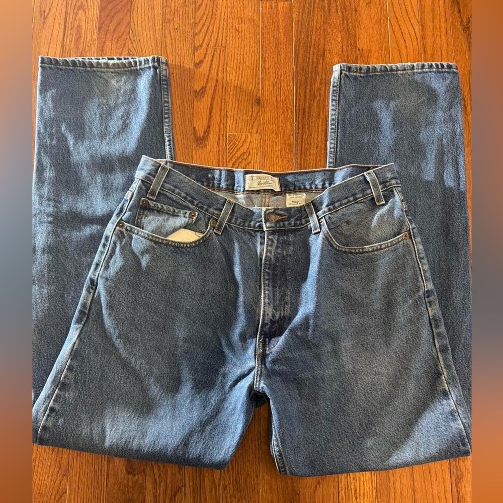 Classic Blue Levi’s Denim Jeans